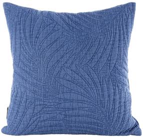 Dekoratyvinės pagalvėlės užvalkalas JIK-06, žydra sp., 45 cm x 45 cm