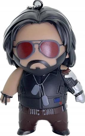 Rotaļlietu figūriņa Good Loot Cyberpunk Johnny Silverhand, 14 cm, melna krās.