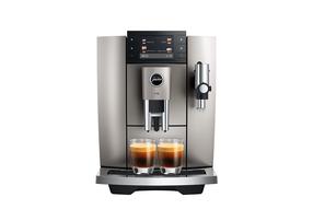 Automatinis kavos aparatas JURA E8 Midnight Silver (ED), sidabro sp.