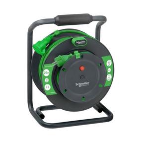 Pikendusjuhe Schneider Electric, 3 x 1,5 mm², 25 m, 1 pesa, roheline v.