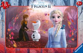 Dėlionė Ravensburger Frozen 2 050994, 25 cm x 14.5 cm, 15 vnt., įvairių spalvų
