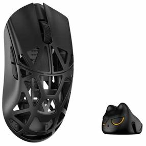 Juhtmevaba mänguhiir WLMouse Beast X Pro Solid Slides MPRO-SHIXIN-BLACK-O, 2.4ghz wireless / usb, must v.