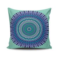 Dekoratyvinės pagalvėlės užvalkalas Mioli Decor MANDALA-26, įvairių spalvų, 43 cm x 43 cm