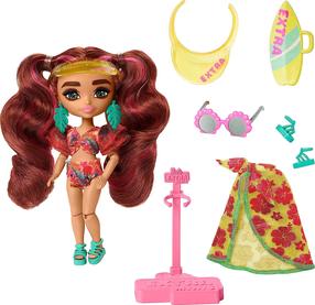 Lėlė Mattel Barbie Extra Minis HPB18 HPB18, 14 cm, įvairių spalvų