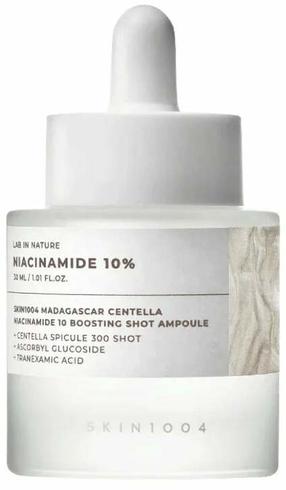Ampulės veido priežiūrai Skin1004 Niacinamide 10% Boosting Shot, 30 ml
