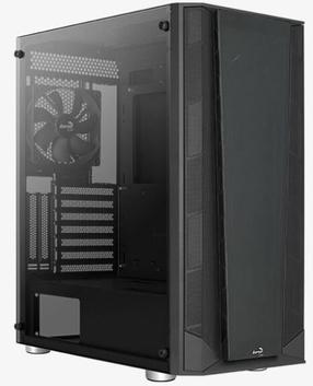 Kompiuterio korpusas AeroCool Prism G-BK-V1, juoda sp.