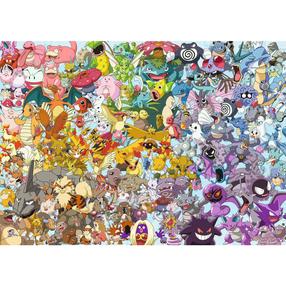 Puzle Ravensburger Challenge. Pokemon, 70 cm x 50 cm, 1000 gab.