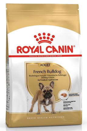 Сухой корм для собак Royal Canin Bulldog, курица/свинина, 9 кг