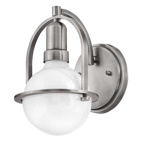 Šviestuvas sieninis Elstead Lighting Somerset, E27, 1 x 60 W, balta sp. / chromo sp.