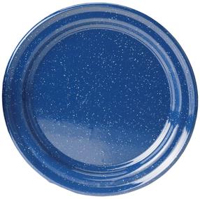 Šķīvis GSI Outdoors Emaled Plate, emaljēts tērauds, 25.9 cm, zila krās.