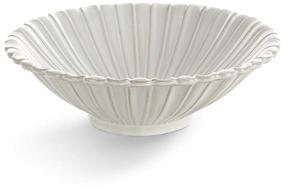 Serviravimo dubuo Avril, 25 cm x 25 cm x 8 cm, Ø 25 cm, kreminė sp., keramika