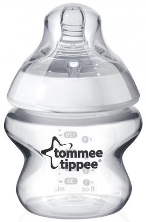 Lutipudel Tommee Tippee Closer To Nature, 150 ml, 0 kuud, läbipaistev v.