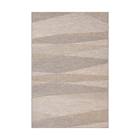 Kilimas lauko terasoms Home4you Oria 1, smėlio sp., 190 cm x 133 cm