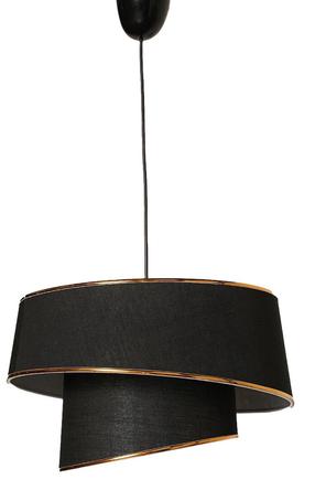 Šviestuvas kabinamas Opviq Barette 390FLH1627, E27, 1 x 60 W, aukso sp./juoda sp. / juoda sp.