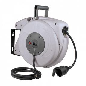 Удлинитель AS-Schwabe EasyToGo, 1.5 mm², 18 м, IP44, 1 розетка, черный цв.