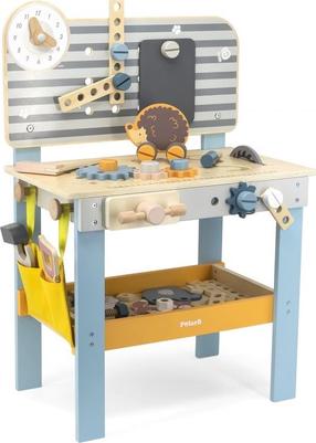 Детский набор инструментов, рабочий стол мастера Viga Toys, многоцветный