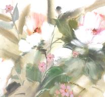 Fototapetas Art For The Home Expressive Floral Lush, 280 cm x 300 cm