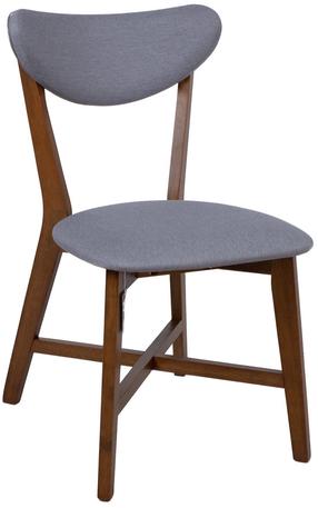 Valgomojo kėdė Home4you Jesper 10527, matinė, pilka sp., 44 cm x 56 cm x 79.5 cm