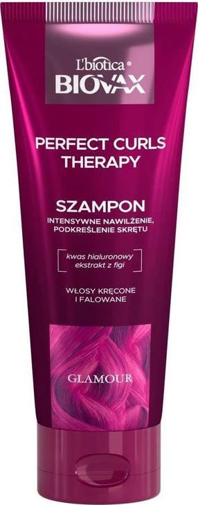 Šampūns Biovax Glamour Perfect Curls Therapy, 200 ml