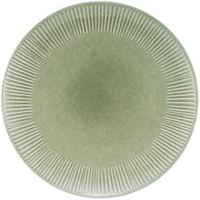 Lėkštė pietų Ambition Moss, Ø 26 cm, žalia sp.