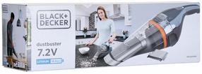 Rokas putekļsūcēji Black & Decker NVC220WBC-QW, 10.8 W