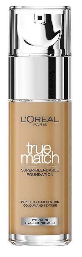 Vedel jumestuskreem L’Oréal Paris True Match, golden caramel v., golden caramel 6.5d/6.5w, 30 ml