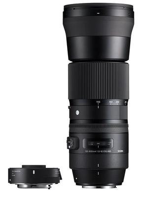 Объектив Sigma 150-600mm F5-6.3 DG OS HSM + TC-1401 Teleconverter