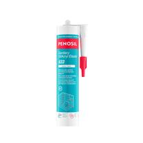 Akrilinis hermetikas Penosil Sanitary SilAcryl Elastic 633, 0.3 l, balta sp.