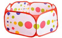 Žaidimų maniežas su kamuoliukais Playpen, ⌀ 90 cm, įvairių spalvų