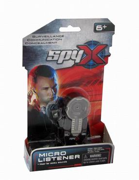 Interaktyvus žaislas SpyX Micro Listener 10048, juoda sp.