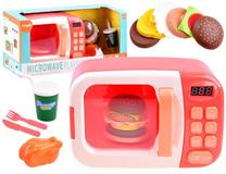 Žaislinė buitinė technika Microwave Playset Pink