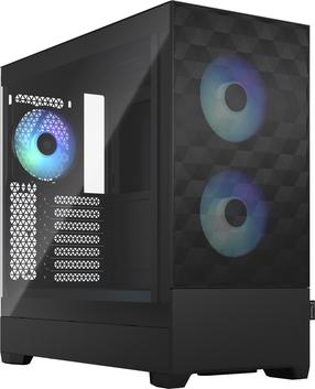 Корпус компьютера Fractal Design Pop Air RGB TG Clear Tint, черный цв.