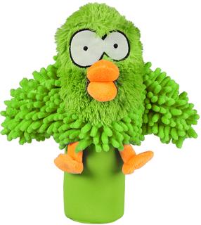 Žaislas šuniui, pliušinis Coockoo Bottle Squeaker EP50772, 27 cm, žalia sp.