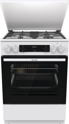 Dujinė viryklė su elektrine orkaite Gorenje G600 GKS6C71WF