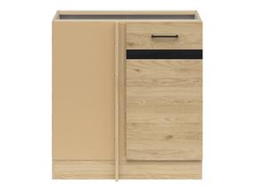 Apatinė virtuvinė spintelė Junona Line Left, ąžuolo sp., 45 cm x 78.5 cm x 82.5 cm