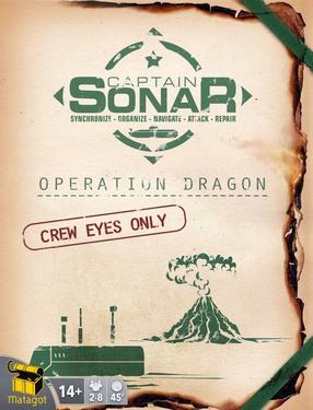 Stalo žaidimo papildymas Matagot Captain Sonar Operation Dragon, EN