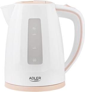 Elektrinis virdulys Adler AD 1264, 1.7 l, balta sp.