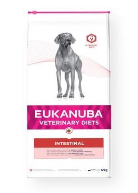 Сухой корм для собак Eukanuba Veterinary Diets Intestinal Disorders, курица/индюшатина/рис, 12 кг