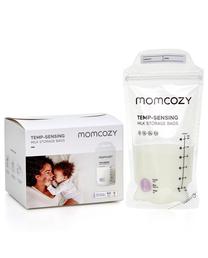 Maišeliai motinos pienui laikyti Momcozy MS002-NA12NB-A, 180 ml, 0 mėn., plastikas, skaidri sp.