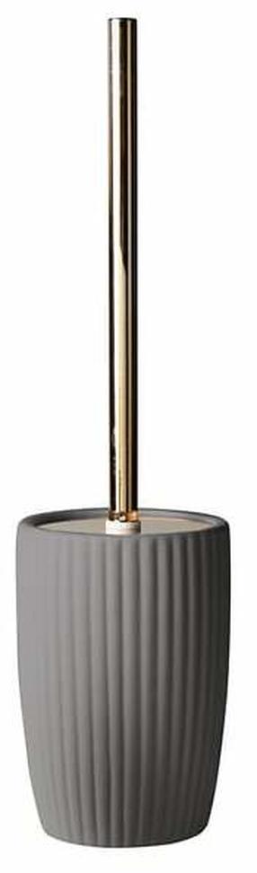 Tualeto šepetys Melo, pilka, 11 cm x 39 cm x 11 cm