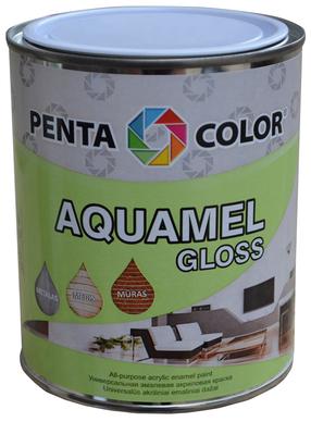 Emailvärv, universaalsed Pentacolor Aquamel, läikiv, 0.7 kg, kollane v.