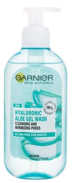 Näo puhastusgeel Garnier Hyaluronic Aloe Gel, 200 ml