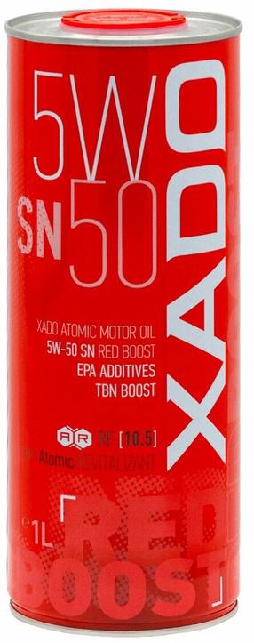 Variklių alyva Xado SN Red Boost 5W - 50, sintetinis, 1 l