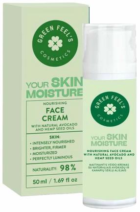 Veido kremas Green Feel's Your Skin Moisture, 50 ml