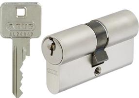 Spynos cilindras Abus A93NP, europinio (din) standarto, 115 mm, nikelio sp.