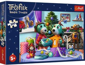 Dėlionė Trefl Treflik Family Christmas 16483, 27.5 cm x 41 cm, 100 vnt., įvairių spalvų
