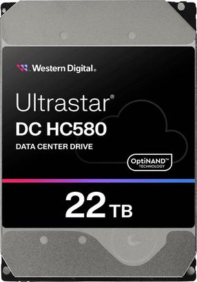Жесткий диск сервера (HDD) Western Digital Ultrastar DC HC580 DC HC580, 3.5", 22 TB
