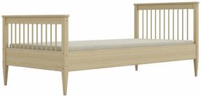 Vaikiška lova Kocot Kids Emilia, rusva sp., 90 x 180 cm, be patalynės dėžės, su čiužiniu