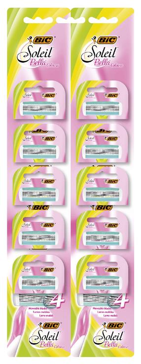 Skuvekļa asmenis Bic Soleil Bella Colours, 10 gab