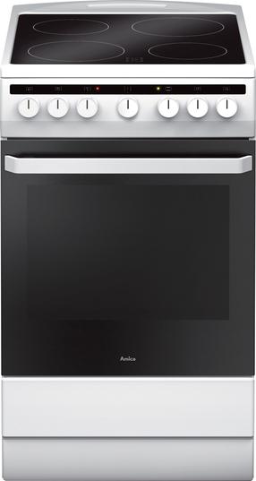 Elektrinė viryklė su elektrine orkaite Amica 58CE1.30HMSQW
